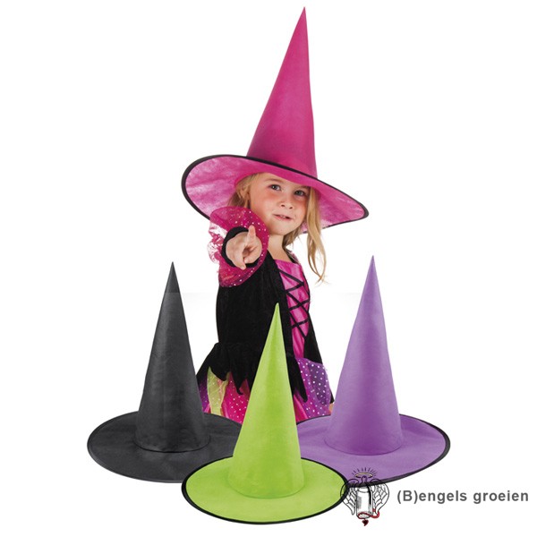 Halloween - Heksenhoed - Little Ursula - Groen