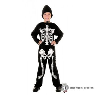 Halloween - Kinderkostuum - Skelet - 4 - 6 jr