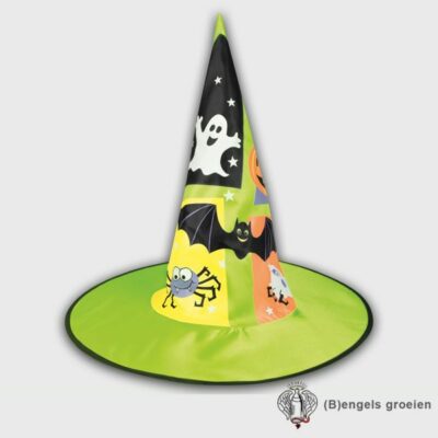 Halloween - Heksenhoed - Kind - Groen