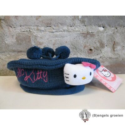Muts / Baret - Hello Kitty - Blauw - 52 cm
