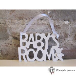 Deurtekst - 'Baby's Room'